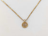 Dior Christian Dior Gold CD Logo Necklace