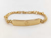Dior Christian Dior Gold CD Logo Plate Bracelet/Bangle