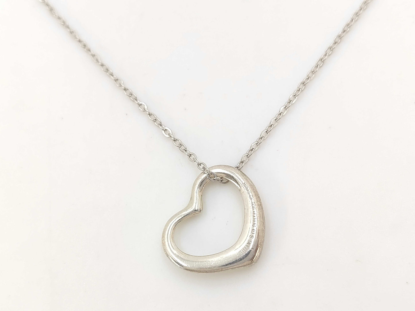 Tiffany & Co. Tiffany Open Heart 925 Necklace