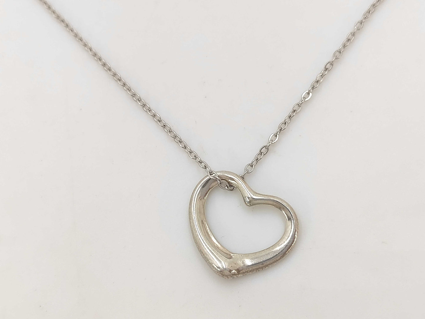 Tiffany & Co. Tiffany Open Heart 925 Necklace