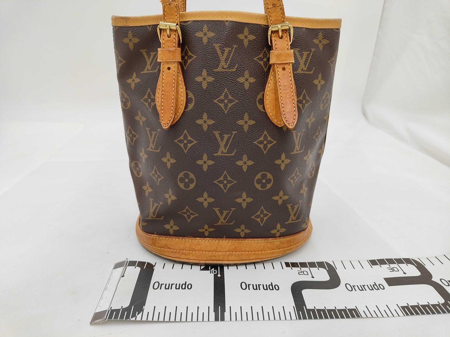 LOUIS VUITTON Louis Vuitton Shoulder Bag Monogram Bucket PM Tote Bag