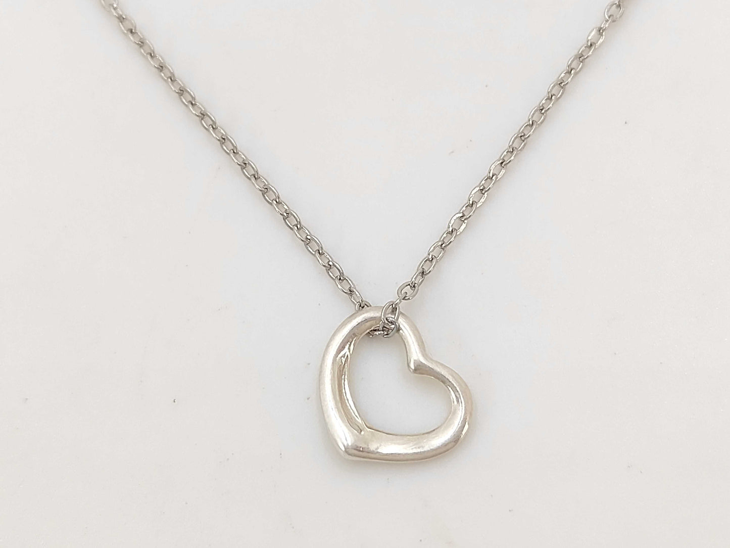 Tiffany & Co. Tiffany Open Heart 925 Necklace
