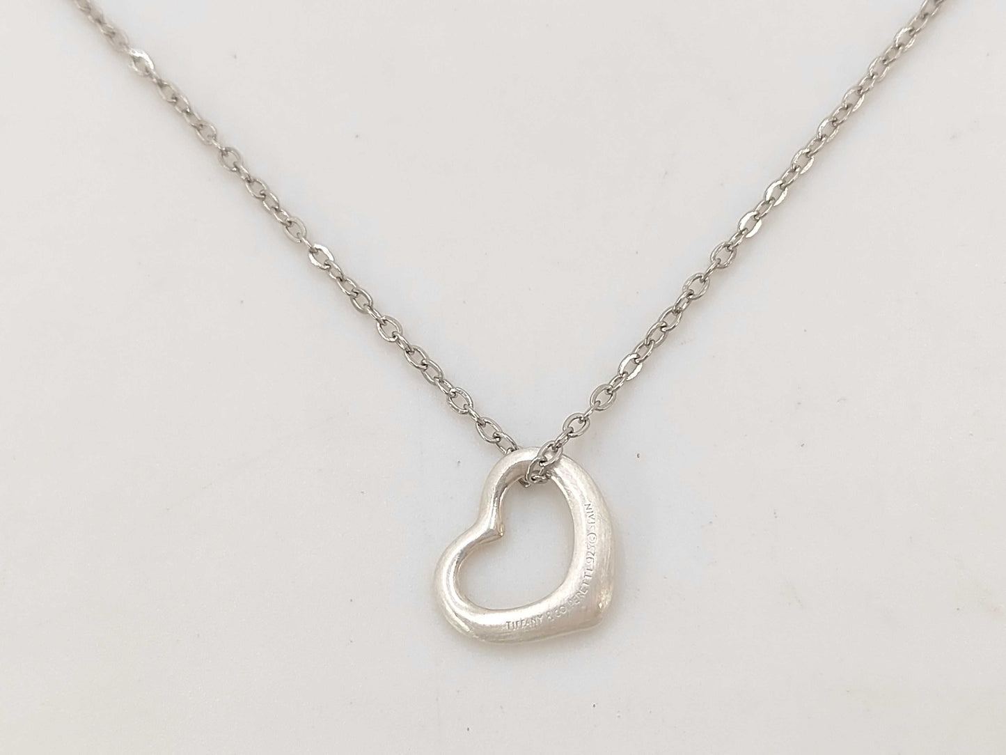 Tiffany & Co. Tiffany Open Heart 925 Necklace