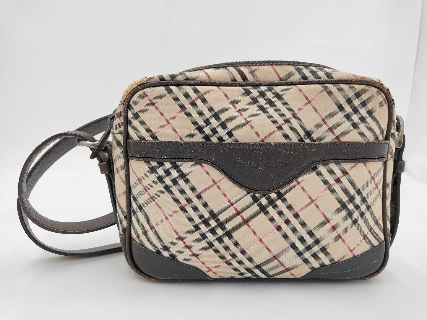 BURBERRY Nova Check Shoulder Bag