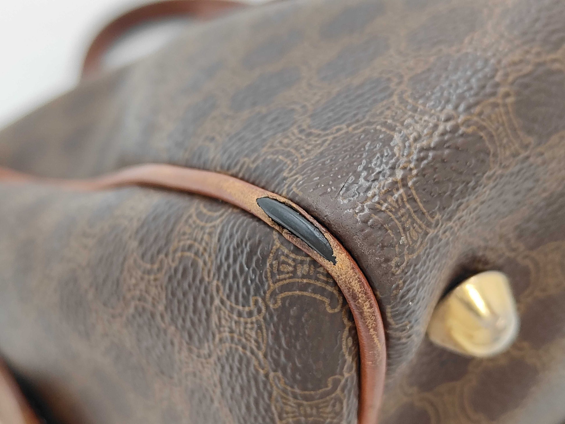 CELINE Macadam Boston Bag