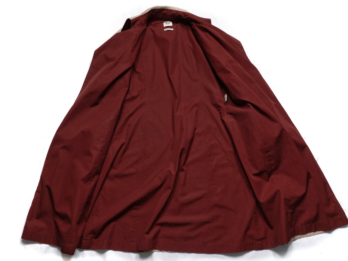 HERMES double-face coat