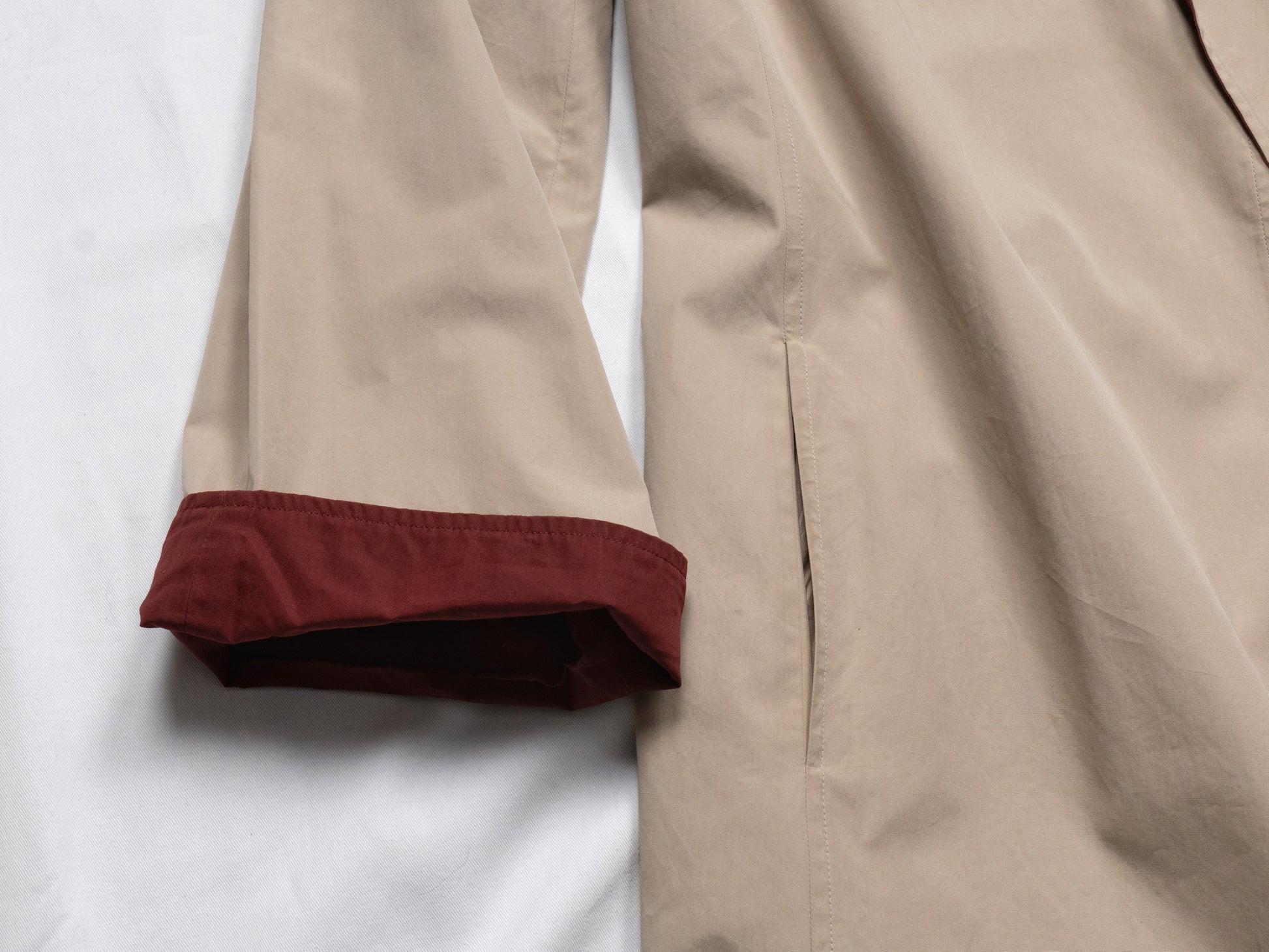 HERMES double-face coat