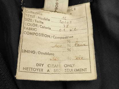 CHANEL Wool Set with Gold Buttons Other Apparel