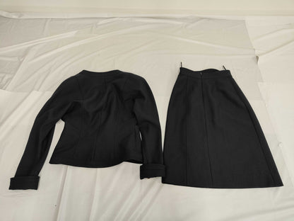 CHANEL Wool Set with Gold Buttons Other Apparel