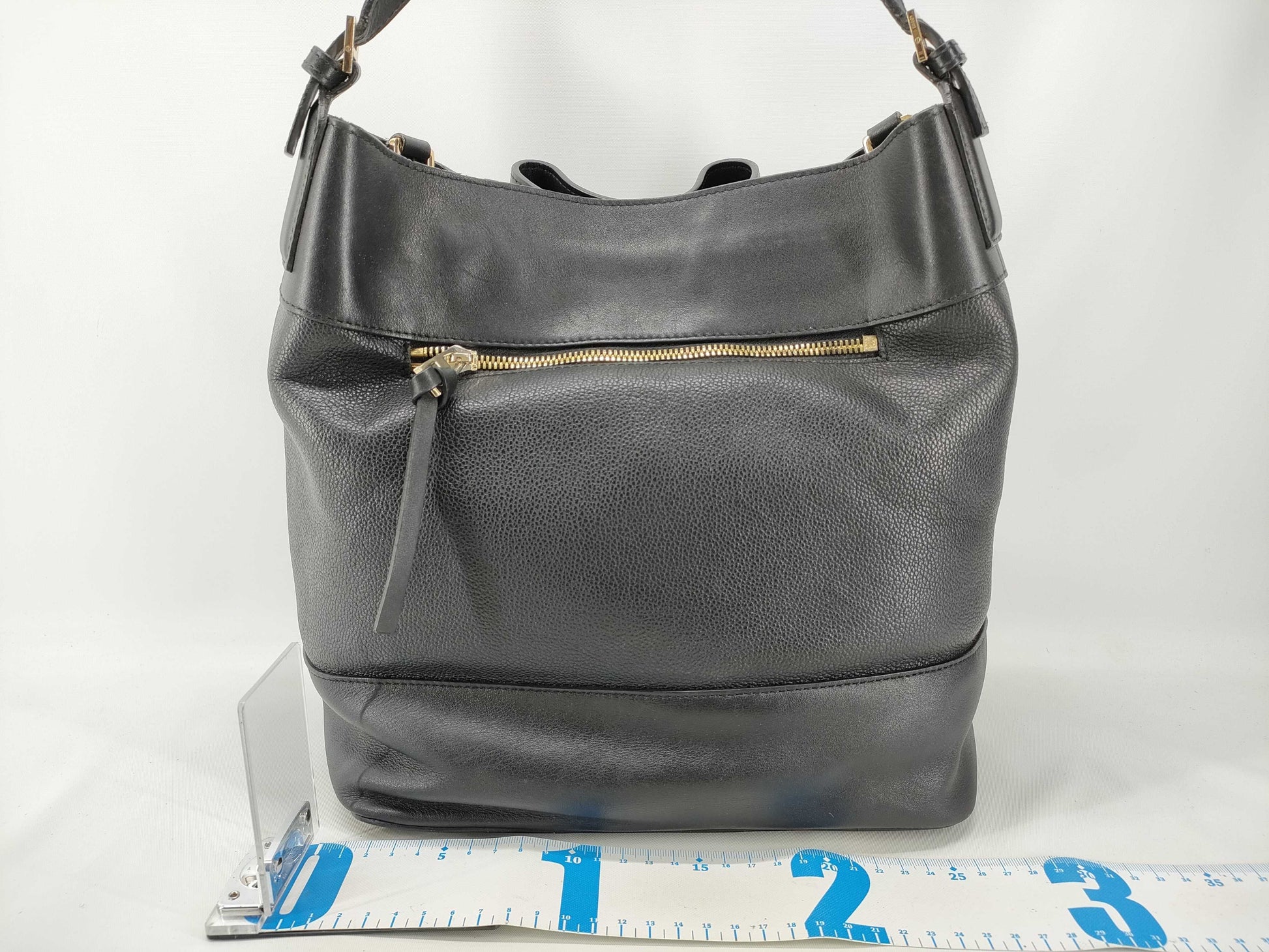 LOEWE One-Shoulder Drawstring Bag Anagram Shoulder Bag