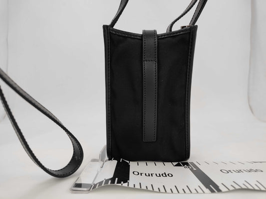 GUCCI Jackie Nylon and Leather Shoulder Bag