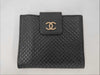 CHANEL Micro Chocolate Bar Leather Bifold Compact Wallet Serial Wallet