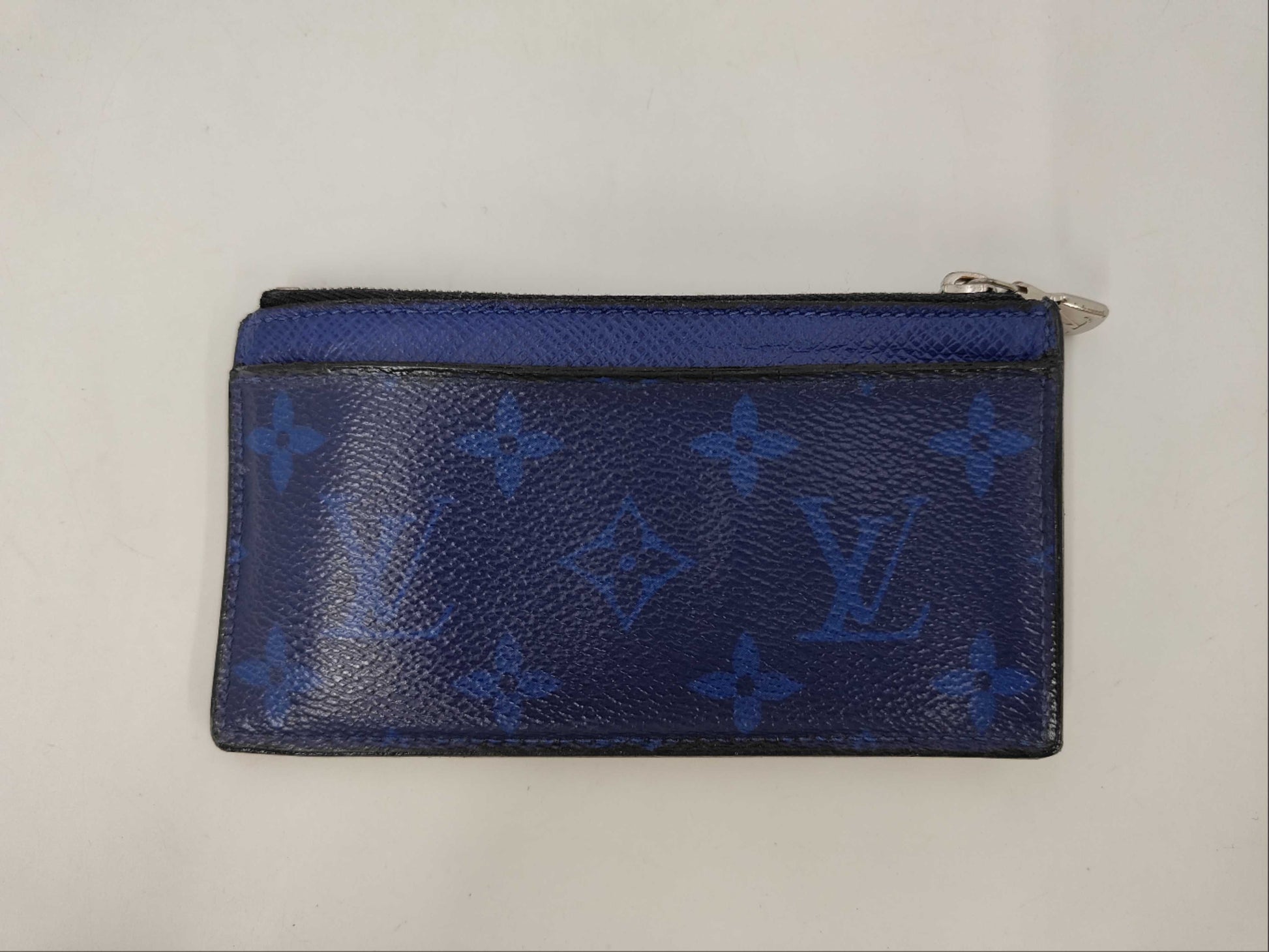 LOUIS VUITTON Taiga Rama Fragment Case Coin Card Case Coin Case
