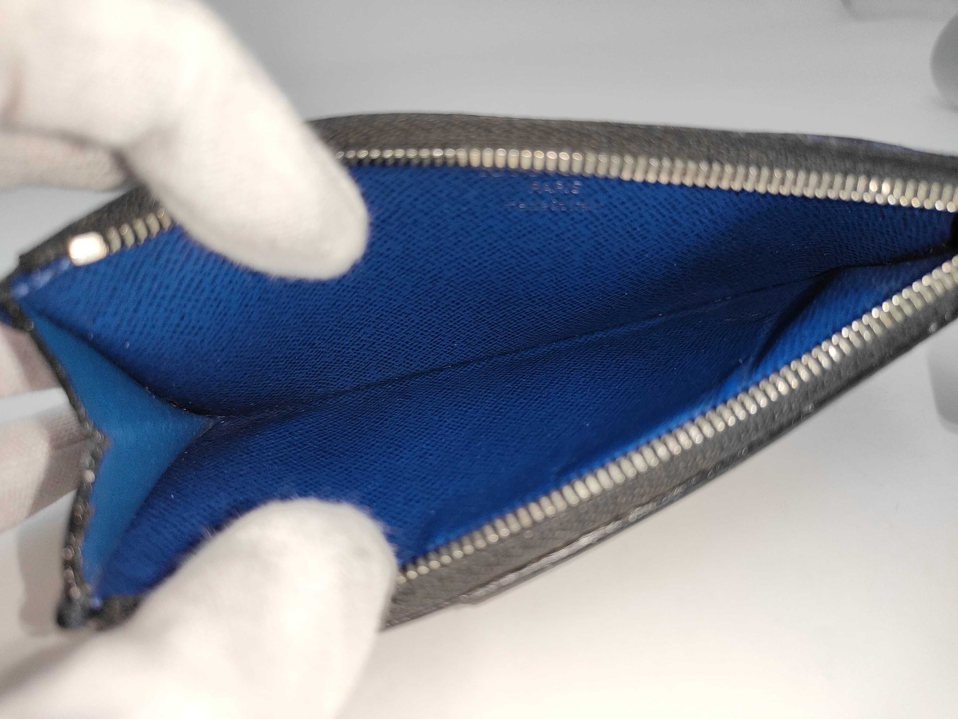 LOUIS VUITTON Taiga Rama Fragment Case Coin Card Case Coin Case