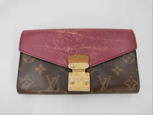 LOUIS VUITTON Louis Vuitton Long Wallet Portefeuille Pallas Wallet