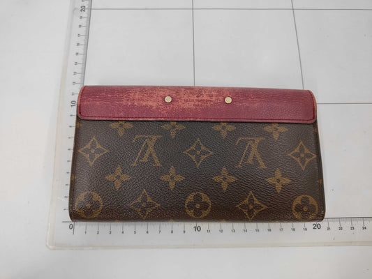 LOUIS VUITTON Louis Vuitton Long Wallet Portefeuille Pallas Wallet