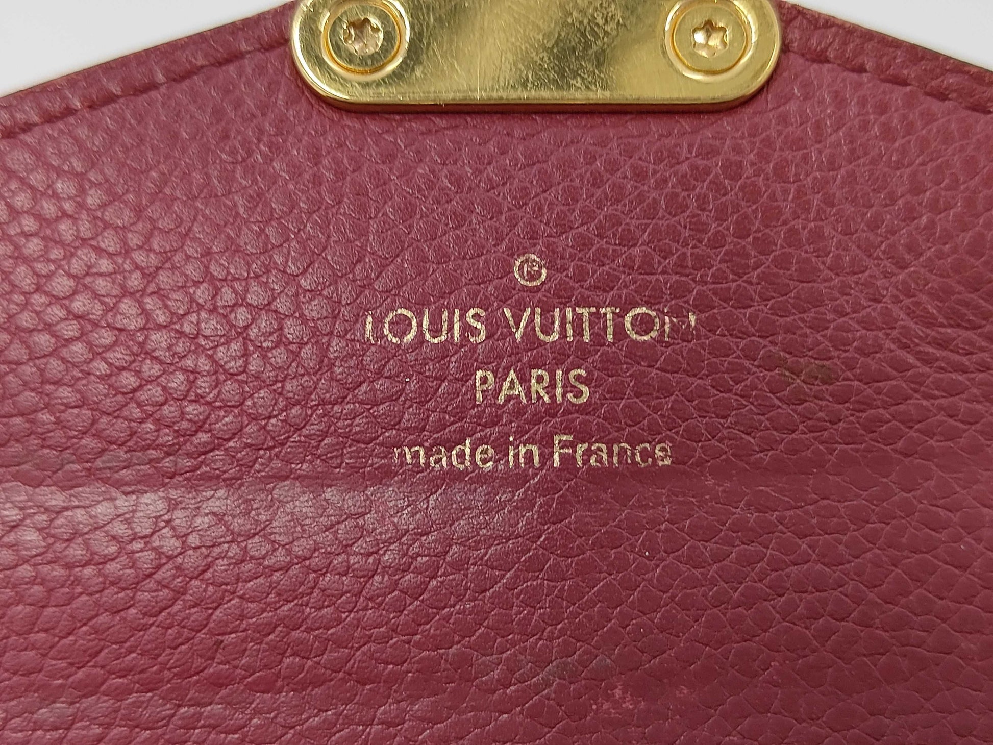 LOUIS VUITTON Louis Vuitton Long Wallet Portefeuille Pallas Wallet