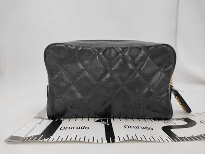 CHANEL Chanel Pouch Lambskin Bag