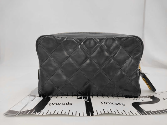 CHANEL Chanel Pouch Lambskin Bag