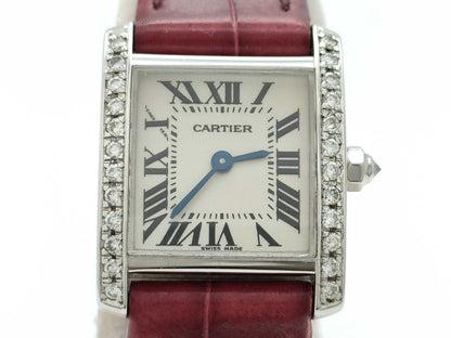 Cartier Tank Française 2403 193766CD Quartz 18K Women's Watch