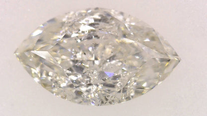 1.006ct H I-1 ****/FR/GD NONE NATURAL 8.87-5.27X3.53mm MQ ILD Diamond Loose