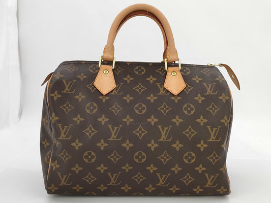 LOUIS VUITTON Monogram M41108 Speedy 30 Boston Bag