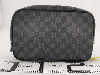 LOUIS VUITTON Damier Graphite True Toilette Pouch