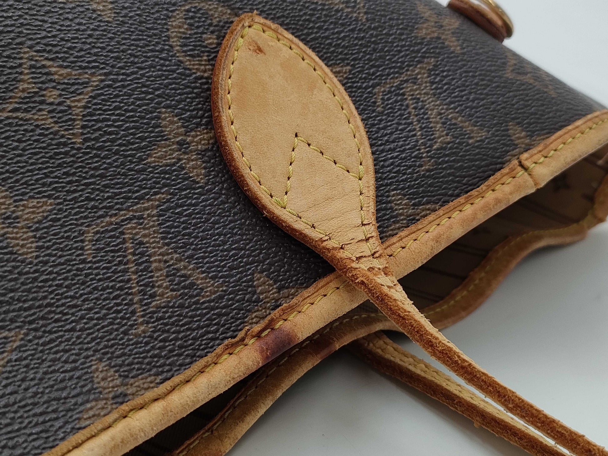 LOUIS VUITTON Monogram M40156 Neverfull MM Old Model Tote Bag