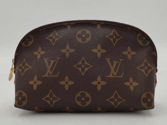 LOUIS VUITTON CA0030 Monogram M47515 Pochette Cosmetic Pouch