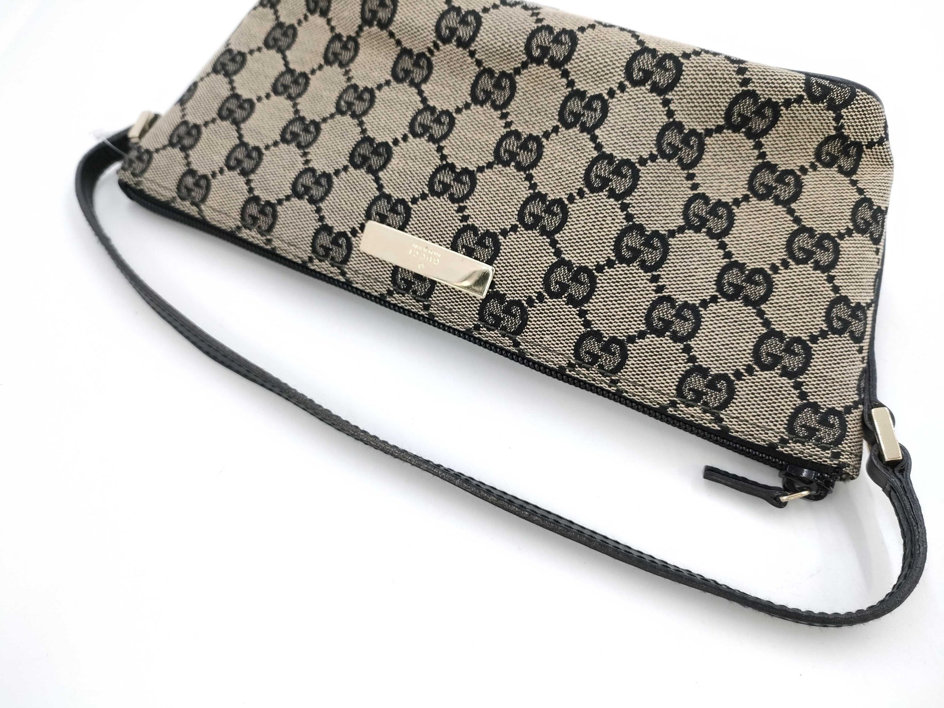 GUCCI GG Canvas 039 1103 Mini Pouch Handbag