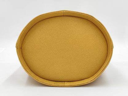 GIVENCHY Leather Shoulder Bag Yellow Shoulder Bag