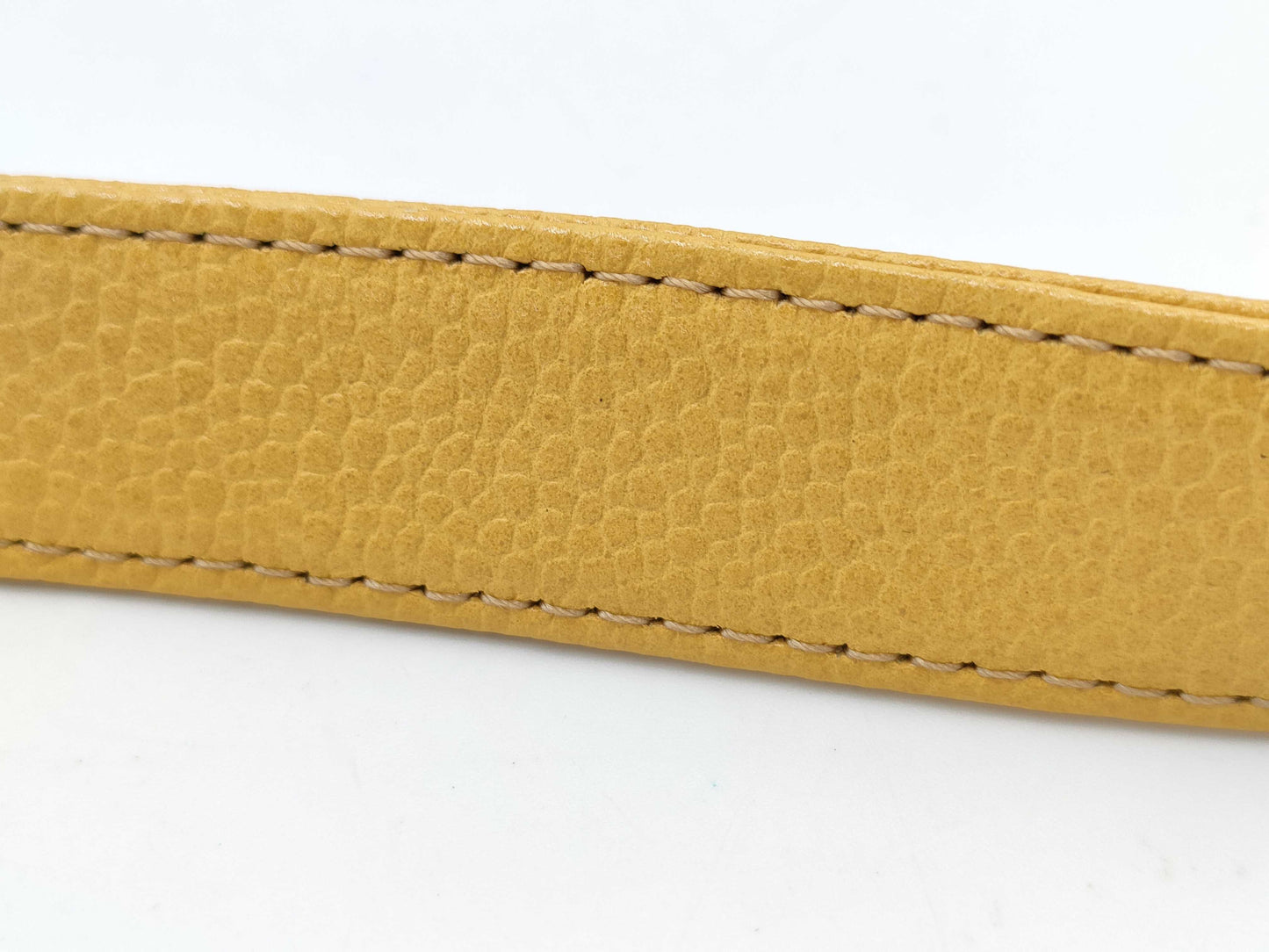 GIVENCHY Leather Shoulder Bag Yellow Shoulder Bag