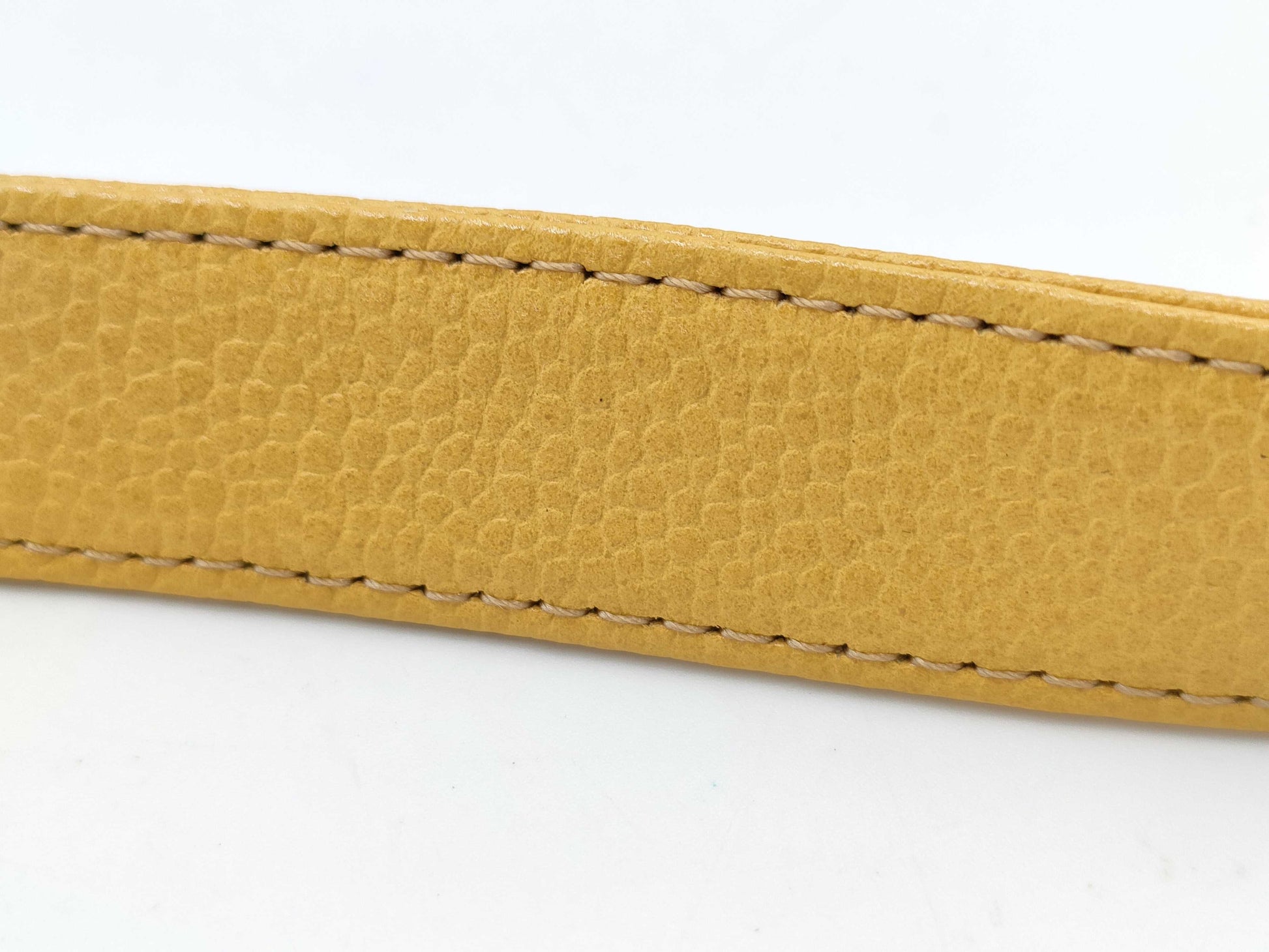 GIVENCHY Leather Shoulder Bag Yellow Shoulder Bag