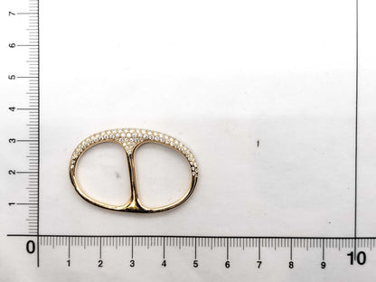 HERMES Punk #54 D1.69ct PG Au750 9.1g Ring 