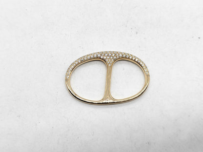 HERMES Punk #54 D1.69ct PG Au750 9.1g Ring 