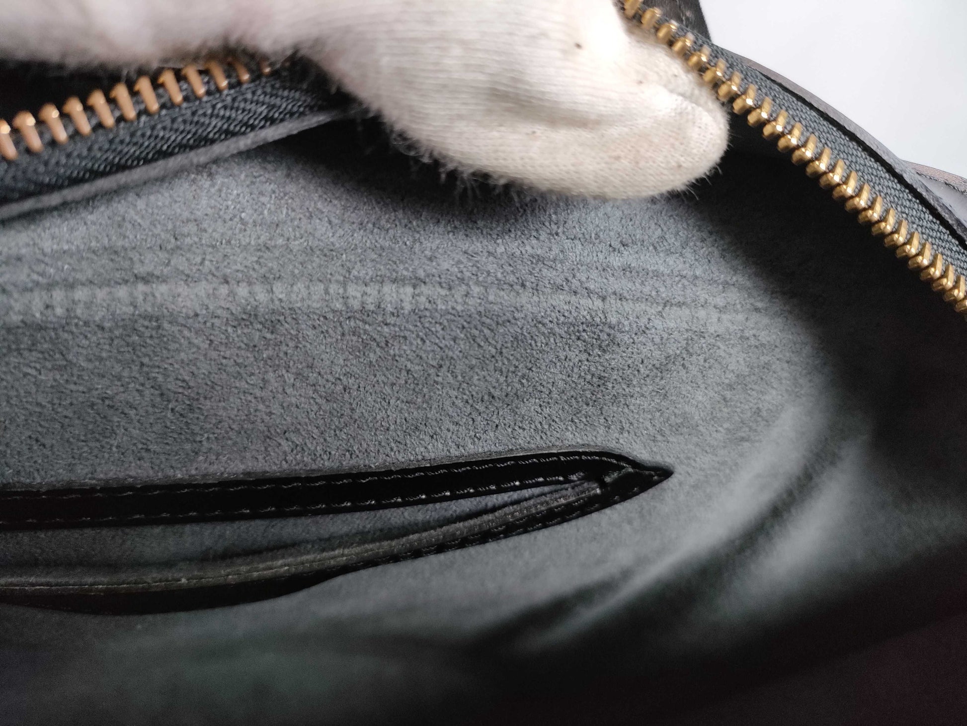 LOUIS VUITTON RFID Unverifiable VI 0956 Epi Sanjac Black Tote Bag