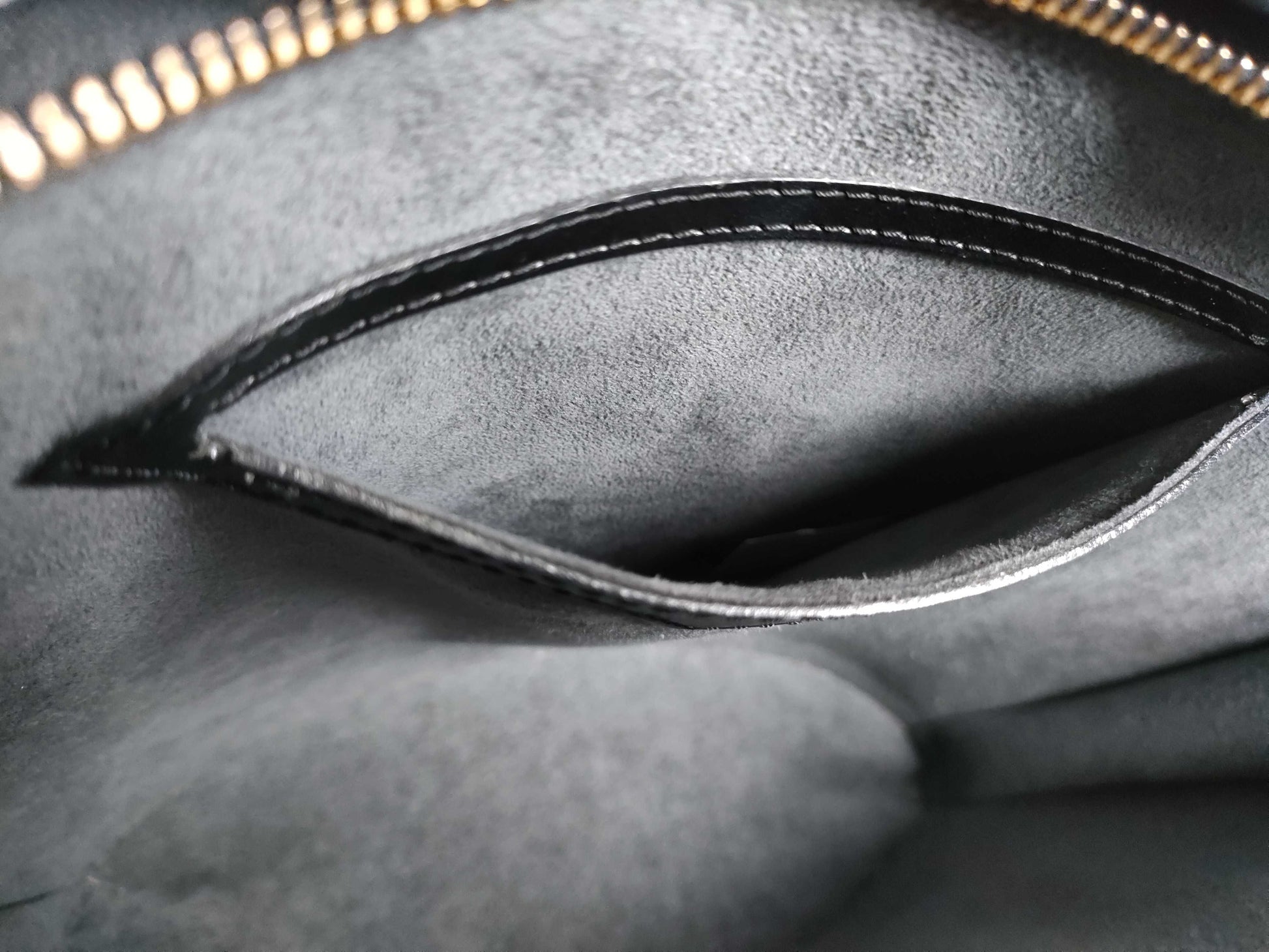 LOUIS VUITTON RFID Unverifiable VI 0956 Epi Sanjac Black Tote Bag