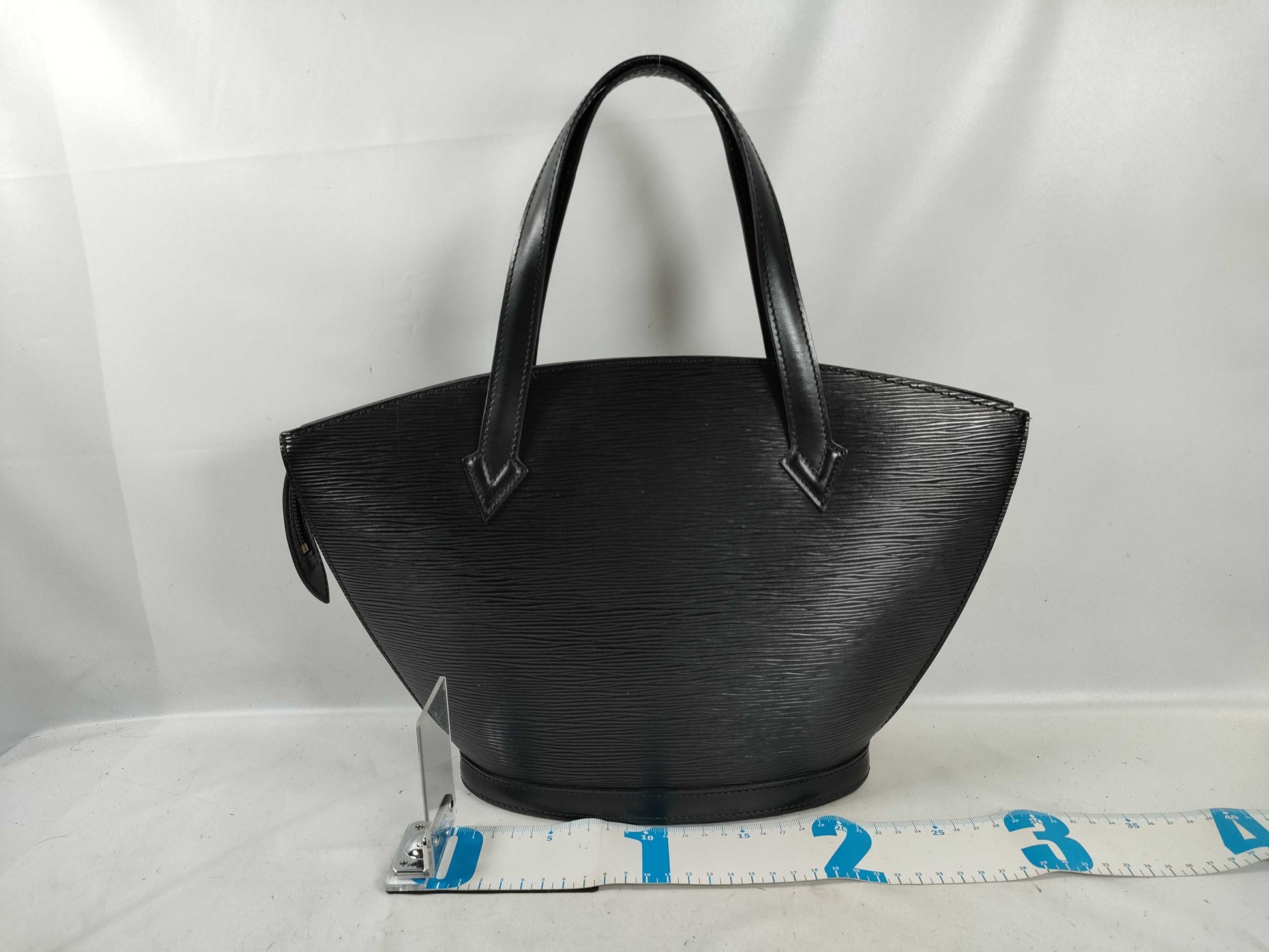 LOUIS VUITTON RFID Unverifiable VI 0956 Epi Sanjac Black Tote Bag