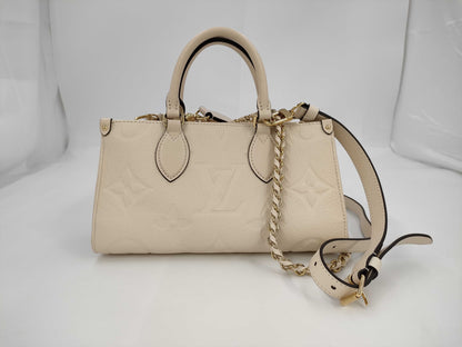 LOUIS VUITTON Monogram Empreinte On-the-Go 2-way Handbag