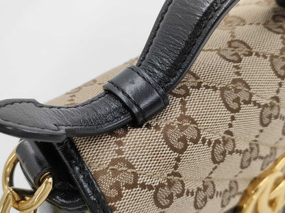 GUCCI GG Canvas GG 2-way Shoulder Bag 583571