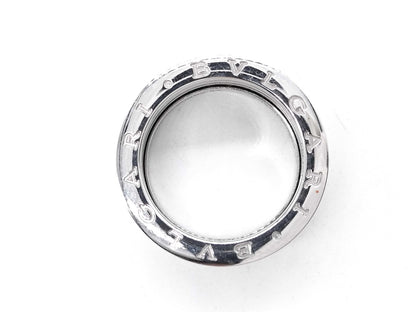 BVLGARI 20th Anniversary B.zero1 #61 Diamond WG Au750 21.2g Ring 