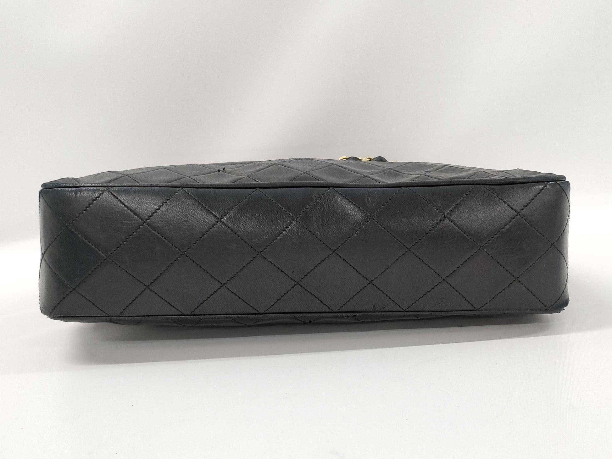 CHANEL Lambskin Chain Tote Bag