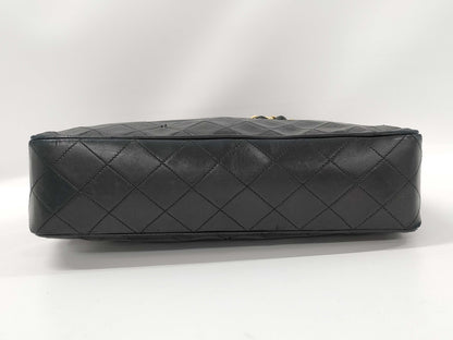CHANEL Lambskin Chain Tote Bag