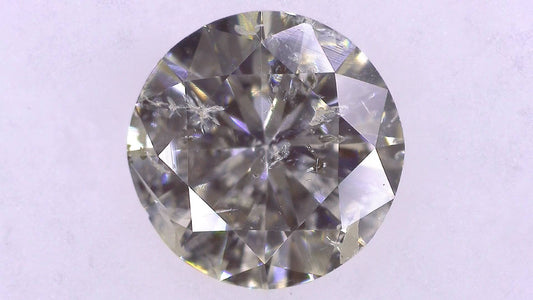 0.787ct K I-1 GOOD/FR/GD MEDIUM BLUE NATURAL 6.11-6.24X3.56mm LDH Loose Diamond