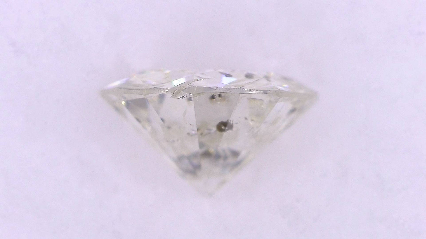 0.787ct K I-1 GOOD/FR/GD MEDIUM BLUE NATURAL 6.11-6.24X3.56mm LDH Loose Diamond