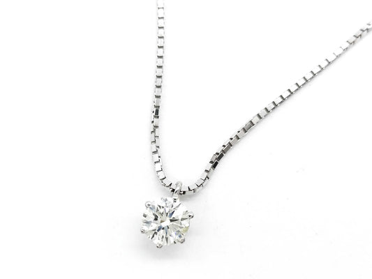 D1.124ct PT850 10.9g Necklace 