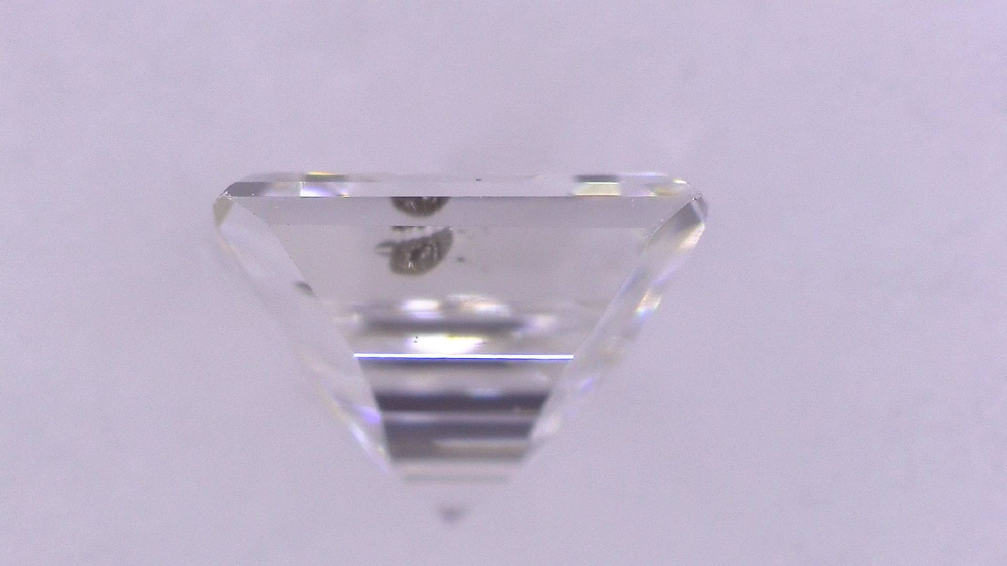 0.311ct F SI-2 ****/GD/FR FAINT NATURAL 3.82-3.64X2.64mm SQ Loose Diamond
