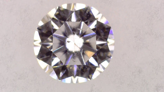 0.346ct E SI-2 VERY GOOD/GD/GD MEDIUM BLUE NATURAL 4.41-4.46X2.80mm Loose Diamond