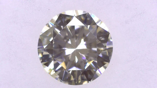 0.456ct M SI-1 VERY GOOD/GD/GD FAINT NATURAL 4.95-5.00X2.97mm Loose Diamond