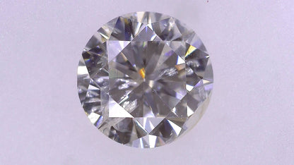 0.562ct H I-1 GOOD/GD/FR MEDIUM BLUE NATURAL 5.27-5.32X3.18mm Loose Diamond